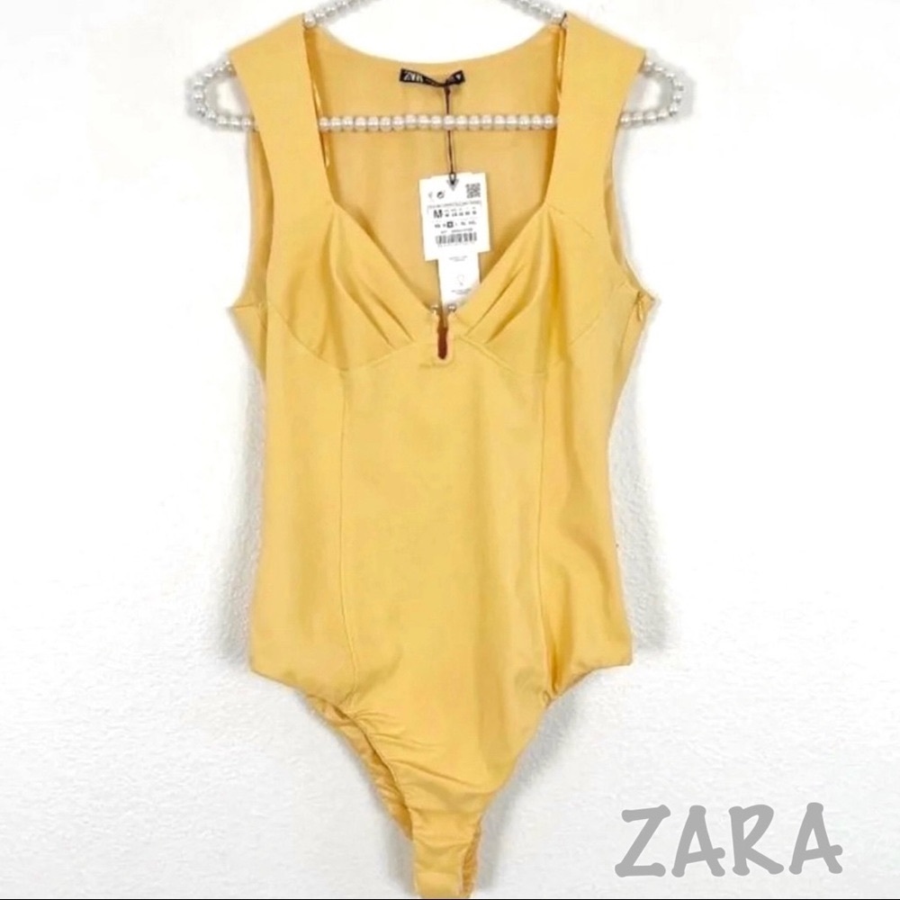 ZARA New Yellow Bodysuit, XS - Picture 14 of 14